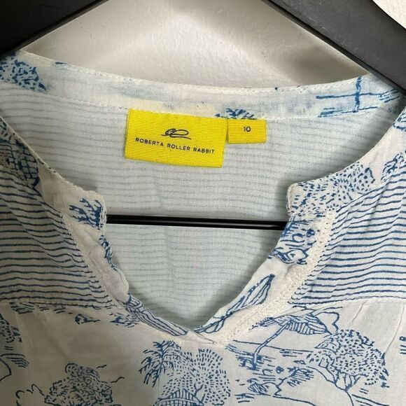 Roller Roberta Rabbit Beach Cover-Up Top - Picture 3 of 7